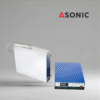 ASONIC IND-PLATE industrial ultrasonic immersion plate, providing powerful and uniform cleaning in large ultrasonic tanks.