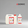 ASONIC AS-JEW – Ultrasonic Cleaning Solution for Jewelry ASONIC AS-JEW detergent in 1L, 5L, and 25L canisters for ultrasonic jewelry cleaning.