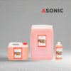 ASONIC AS-MLP – Ultrasonic Cleaner for Plastic and Light Metals ASONIC AS-MLP detergent in 1L, 5L, and 25L canisters for cleaning plastics and light metal parts.