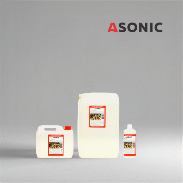 ASONIC AS-SENS ASONIC AS-SENS ultrasonic sensitive detergent, safe solution for cleaning fragile tools, optics and medical devices.