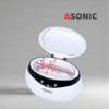 ASONIC HOME-650 ultrasonic cleaner, compact bath for jewelry, glasses and daily household cleaning.