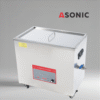 ASONIC IND-400 durable ultrasonic bath, perfect for small to medium workshops and precision cleaning.