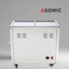 ASONIC IND-400 ultrasonic cleaning machine, ideal for professional use in factories and laboratories.