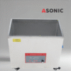 ASONIC IND-400 industrial ultrasonic bath with stainless steel design for reliable precision cleaning.