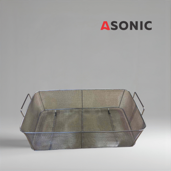 ASONIC Pro-300 Ultrasonic Cleaner Basket – Industrial Stainless Steel