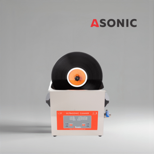 ASONIC Vinyl Cleaner-02 fluid, residue-free cleaning concentrate designed for ultrasonic record washers.”