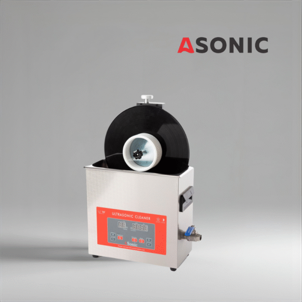 ASONIC-VINYL-CL-05-2 ASONIC Vinyl Cleaner-05 record cleaning fluid, restores sound quality and removes dirt from 5 LPs in ultrasonic machines.