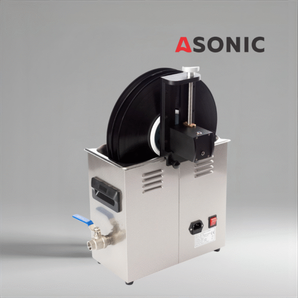 ASONIC-VINYL-CL-05-6 ASONIC Vinyl Cleaner-05 fluid, eco-friendly ultrasonic cleaning concentrate for vinyl records and collectors.