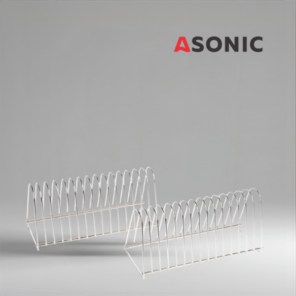 ASONIC Vinyl Hold-15 accessory, durable holder for cleaning up to 15 vinyl records safely in ultrasonic cleaners.