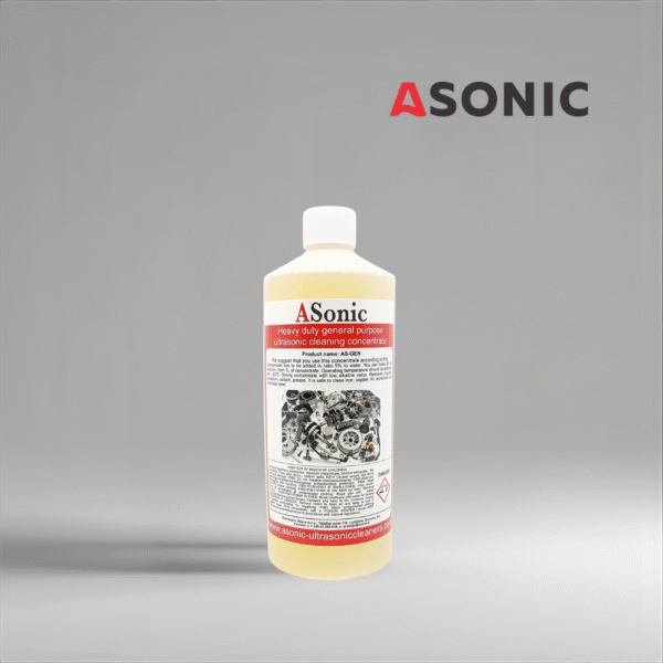 ASonic AS-GEN-1 ASONIC AS-GEN-1 ultrasonic general cleaner, 1L universal detergent for laboratories, workshops and everyday use.