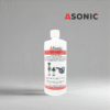 ASONIC AS-BIOX-1 ultrasonic biodegradable cleaner, 1L eco-friendly solution for safe and efficient cleaning tasks.