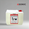 ASONIC AS-BIOX-5 biodegradable ultrasonic cleaning solution, 5L eco-friendly detergent for professional applications.